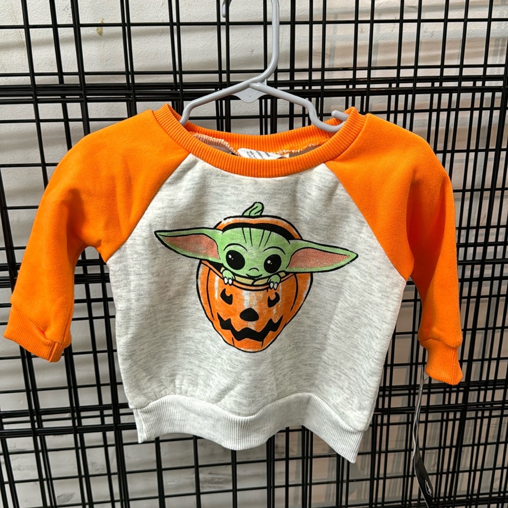 NWT STAR WARS SWEATSHIRT 12M